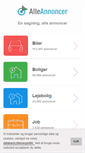 Mobile Screenshot of alleannoncer.dk